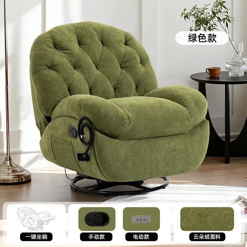 Electric lazy space sofa chair, rocking chair and other multi-functions, casual single recliner