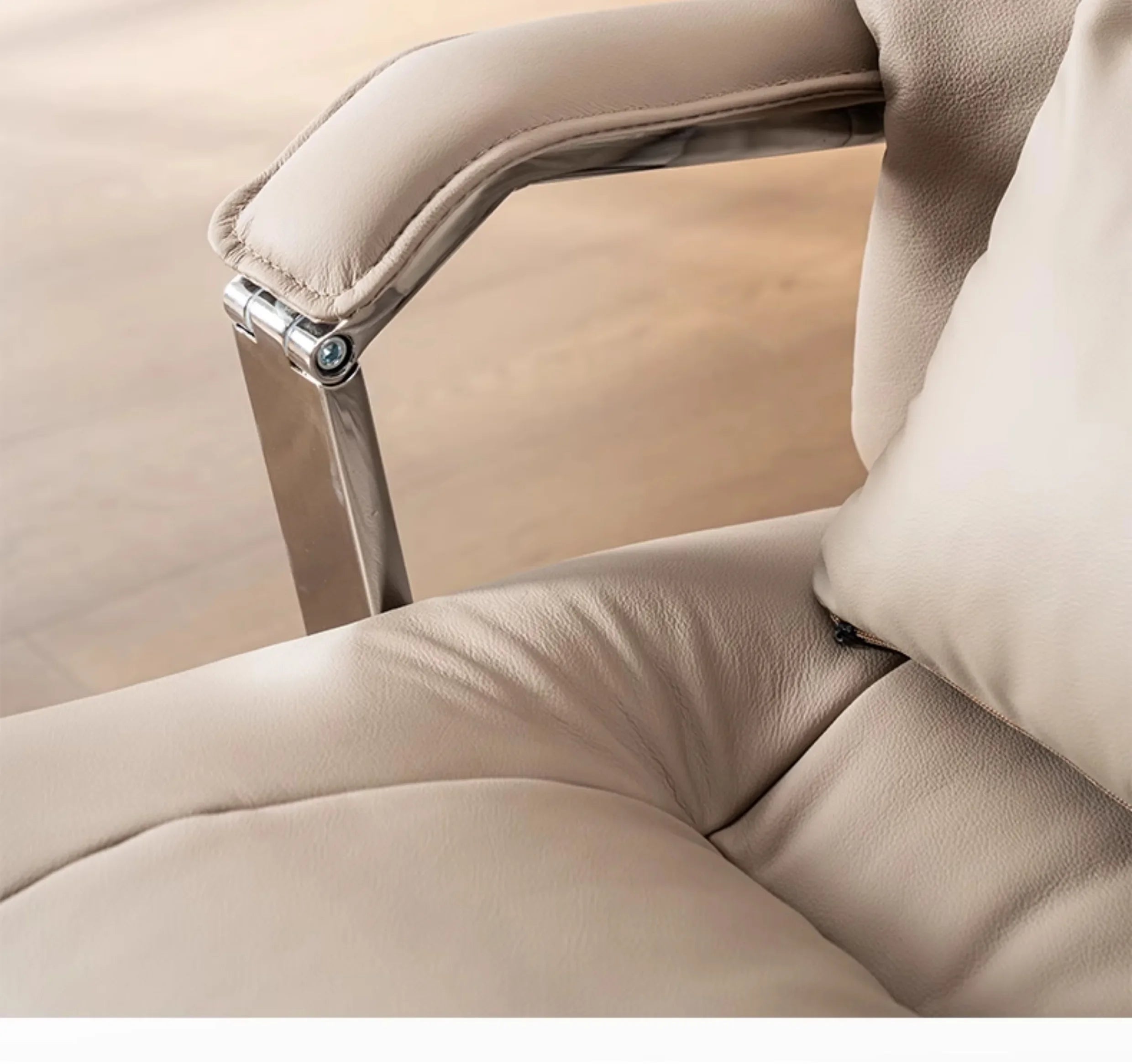 CC  Wheels Massage Office Chair Nordic Leather Modern Comfortable Design Chairs Recliner Computer Silla De Escritorio