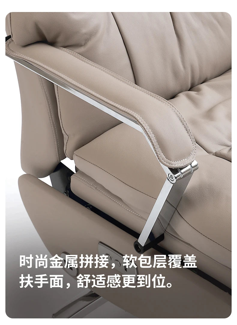 Luxurious Boss Office Chairs Armchair Relaxing Comfort Modern Office Chairs Recliner Sedentary Office Furniture Bureaustoel LLOC