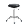 Modern Dental Doctor Chair with T-Shaped Armrests, Adjustable Height Rotating Stool, Ergonomic Nurse Assistant Chair for Clinic