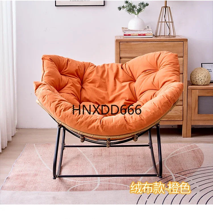 Luxury Leisure Lounge Chair for Home Decor, Modern Outdoor Furniture, Comfortable Seating, Living Room, Balcony, Home Decor
