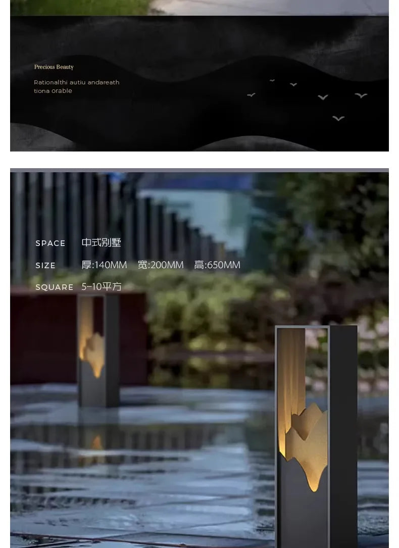 Lawn Light Landscape Outdoor Waterproof Led Grass Light Villa Decoration Community Garden Atmosphere Garden Light