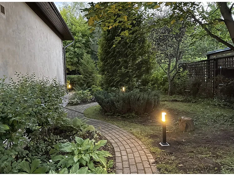 Outdoor LED Lawn Lamp 30CM 60CM 80CM 85~265V Waterproof IP65 Aluminum Acrylic Street light For Garden Courtyard Villa Lighting