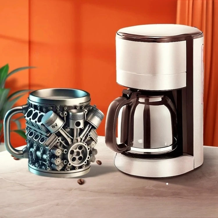 JUSTINLAU 240/350ML 304 Stainless Steel Resin  Coffee Cup Hot Water Mug Tea Cup for Outdoors Eco-Friendly  in Stock Beer Mug