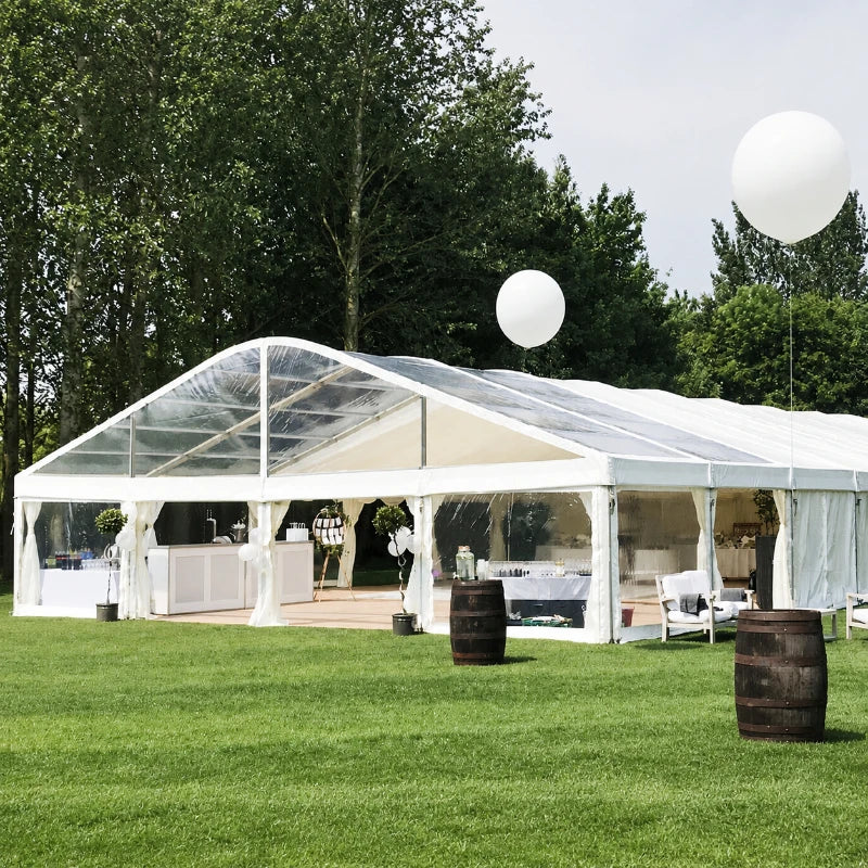 Factory Custom Aluminum Tent Waterproof Large Outdoor Event Wedding Exhibition Shelter PVC Marquee Tent Commercial Banquet Tent