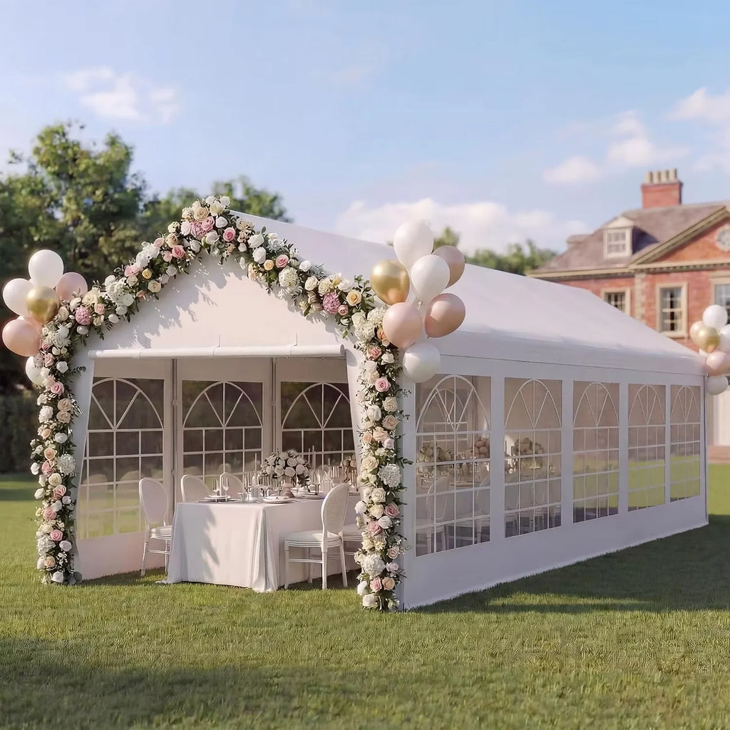 Custom Outdoor A‑Frame Shelter Tent, Stable Frame Structure Marquee, Waterproof Event Tent for Wedding Ceremony, Exhibition
