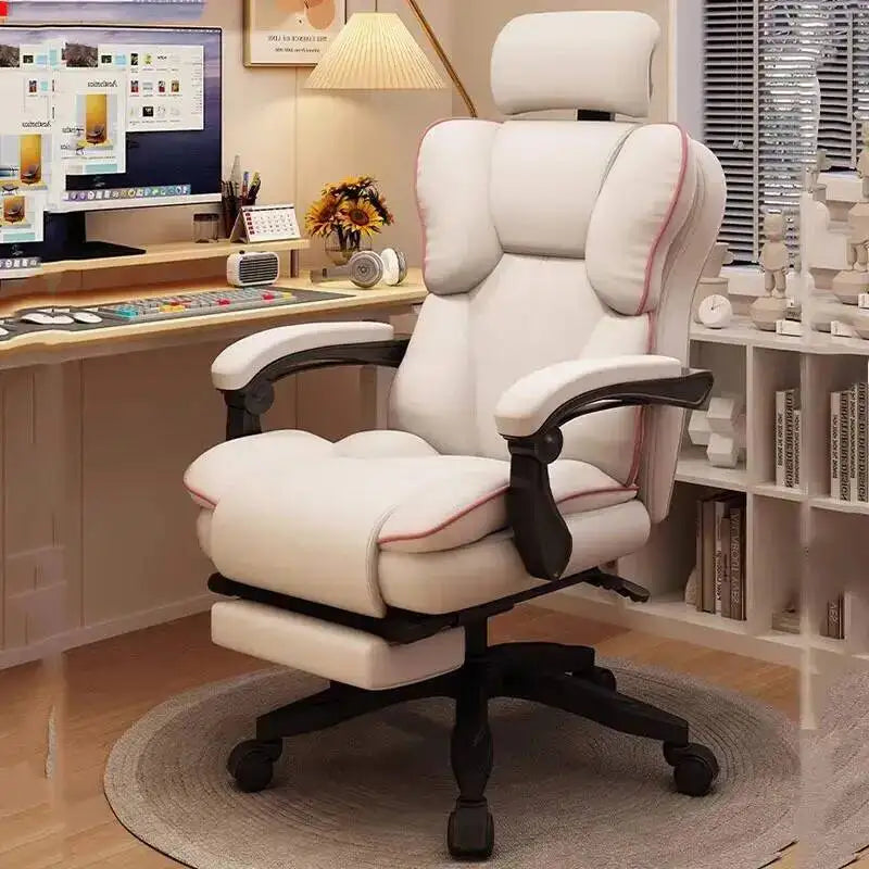Ergonomic Office Mobile Gaming Study Chair Living Room Chairs Desk Designer Comfy Lazy High Back Bureau Meuble Luxury Furniture