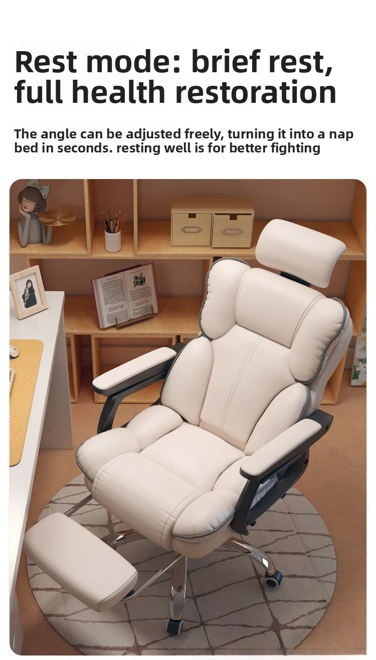 Mobile Ergonomic Office Chair Recliner Computer Bedroom Accent Office Chair Gameing Study Sillas De Oficina Office Furniture