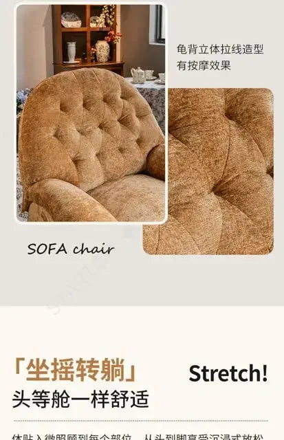 Replica Heating Usb Sofa,Luxury Elegant Rotatable Voice,Control Single Small Chaise,Couch Lounge Nordic Muebles Trendy Furniture