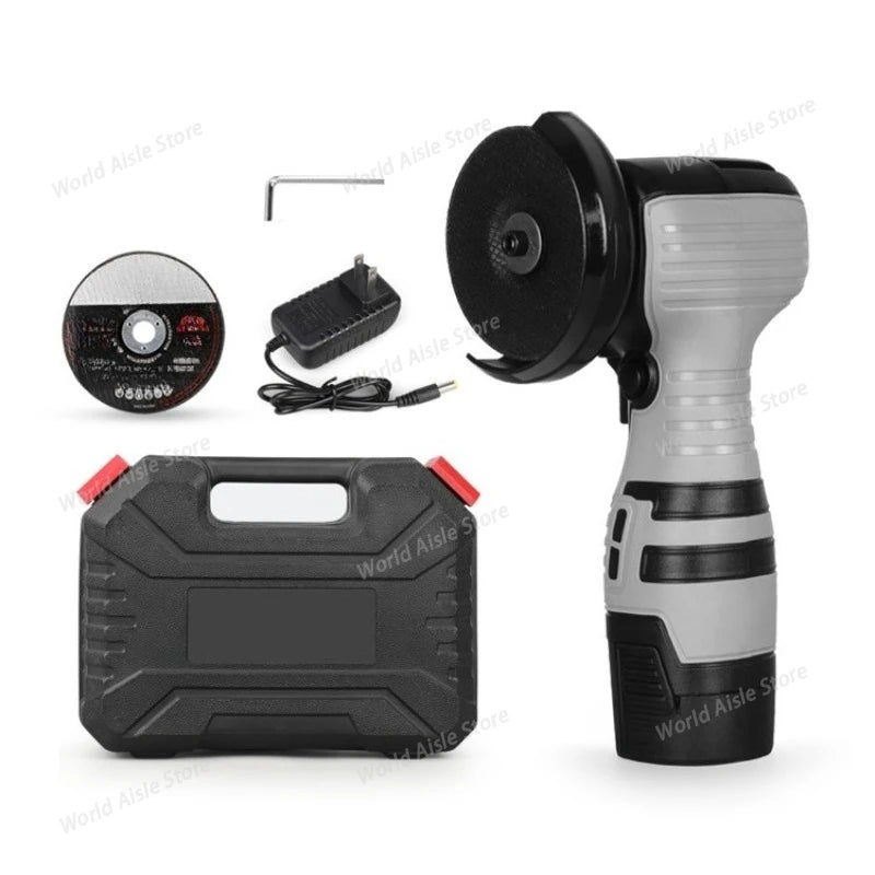 16.8V Cordless Electric Angle Grinder Lithium Battery Polishing Grinding Machine Diamond Power Grinder  One Battery
