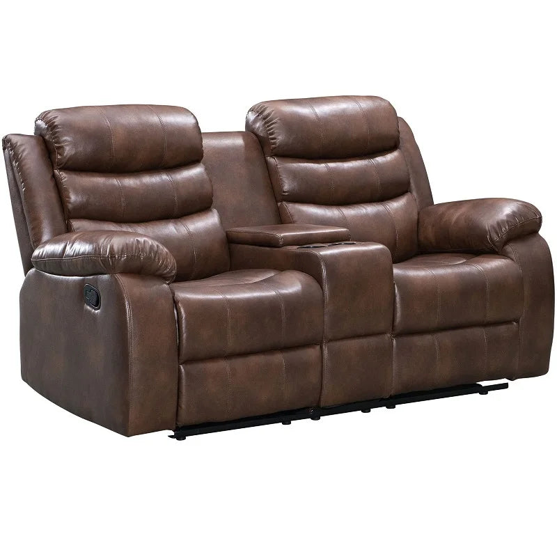 Modern luxury living room recliner multi-functional comfortable leather home furniture chair recliner sofa set