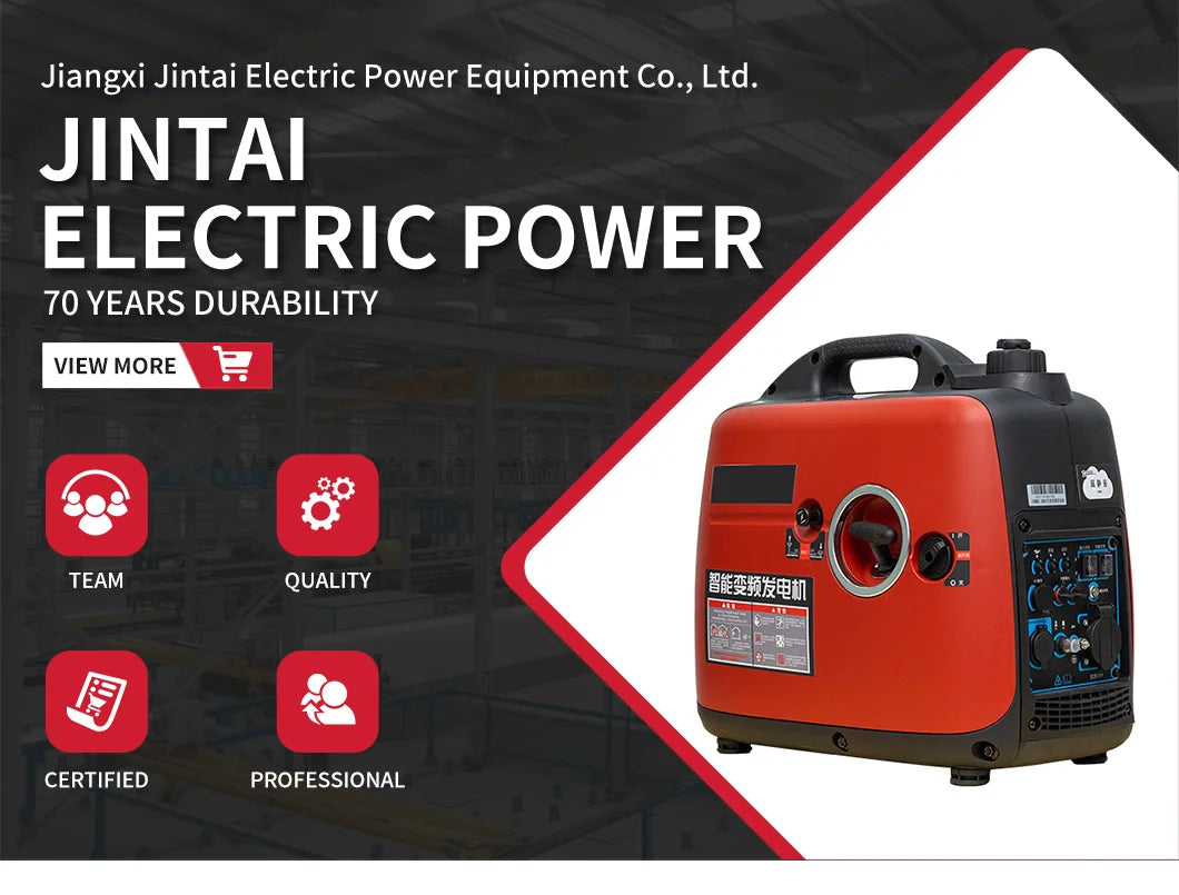 50HZ 60HZ Home Generators for Sale 1kw 2kw 3kw 4kw 5kw 6kw 7kw 8kw 9kw 10kw Inverter Power Plant for Camping 110V 220V