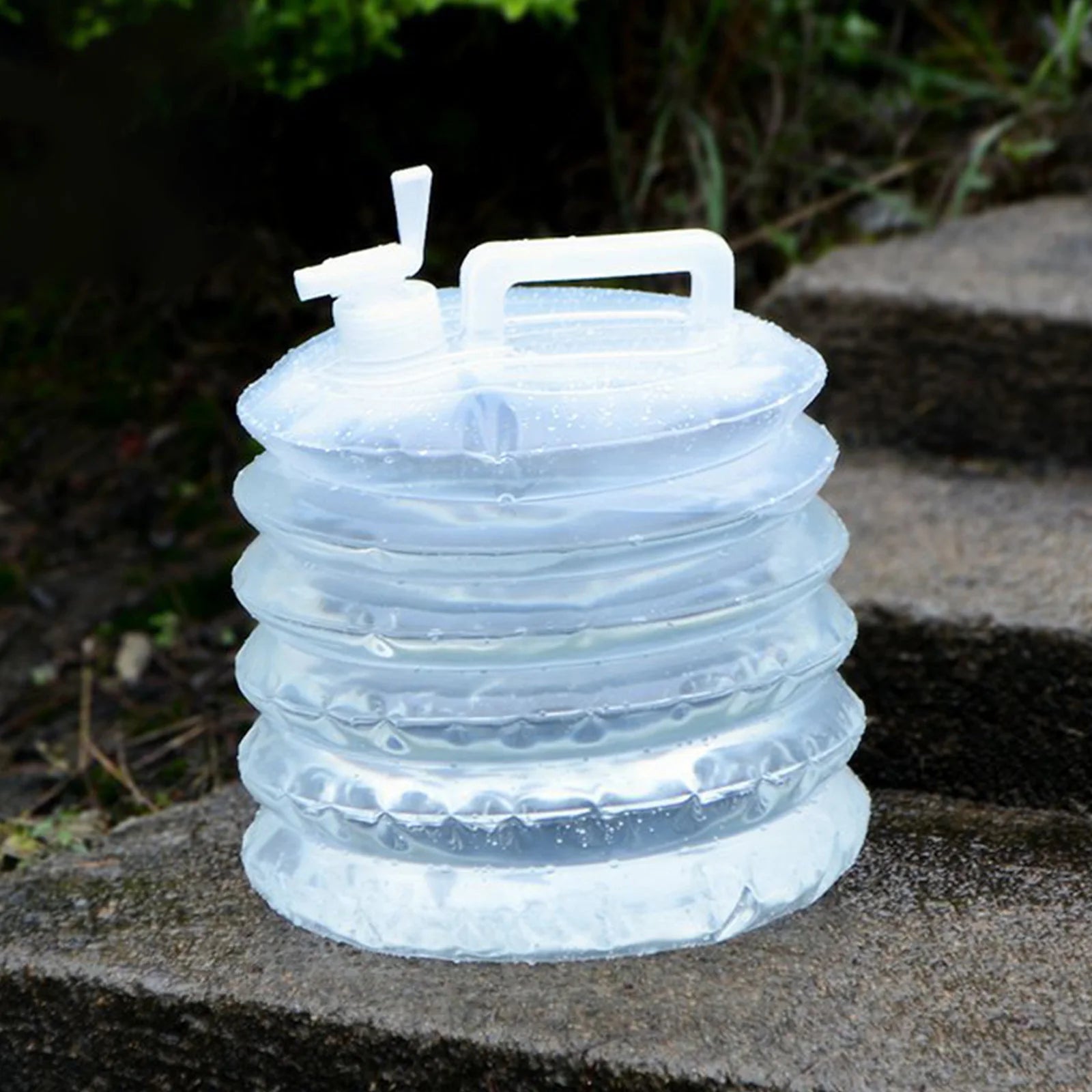 5/10/15L Camping Water  PE Foldable Camp Picnic Water Tank Portable Collapsible Large Capacity for Outing Self-driving