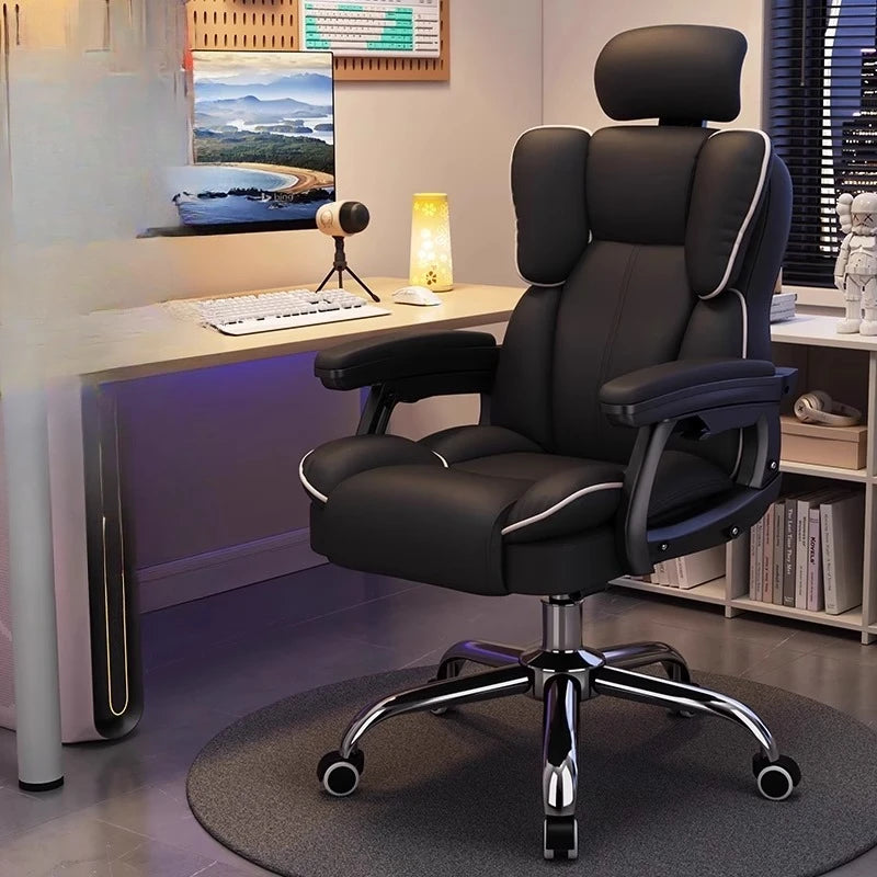 Ergonomic Mobile Office Chair Desk Recliner Dining Office Chair Accent Gamer Home Vanity Chaise De Bureaux Office Furniture