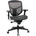 Ergonomic Mid Back Mesh Office Chair Black