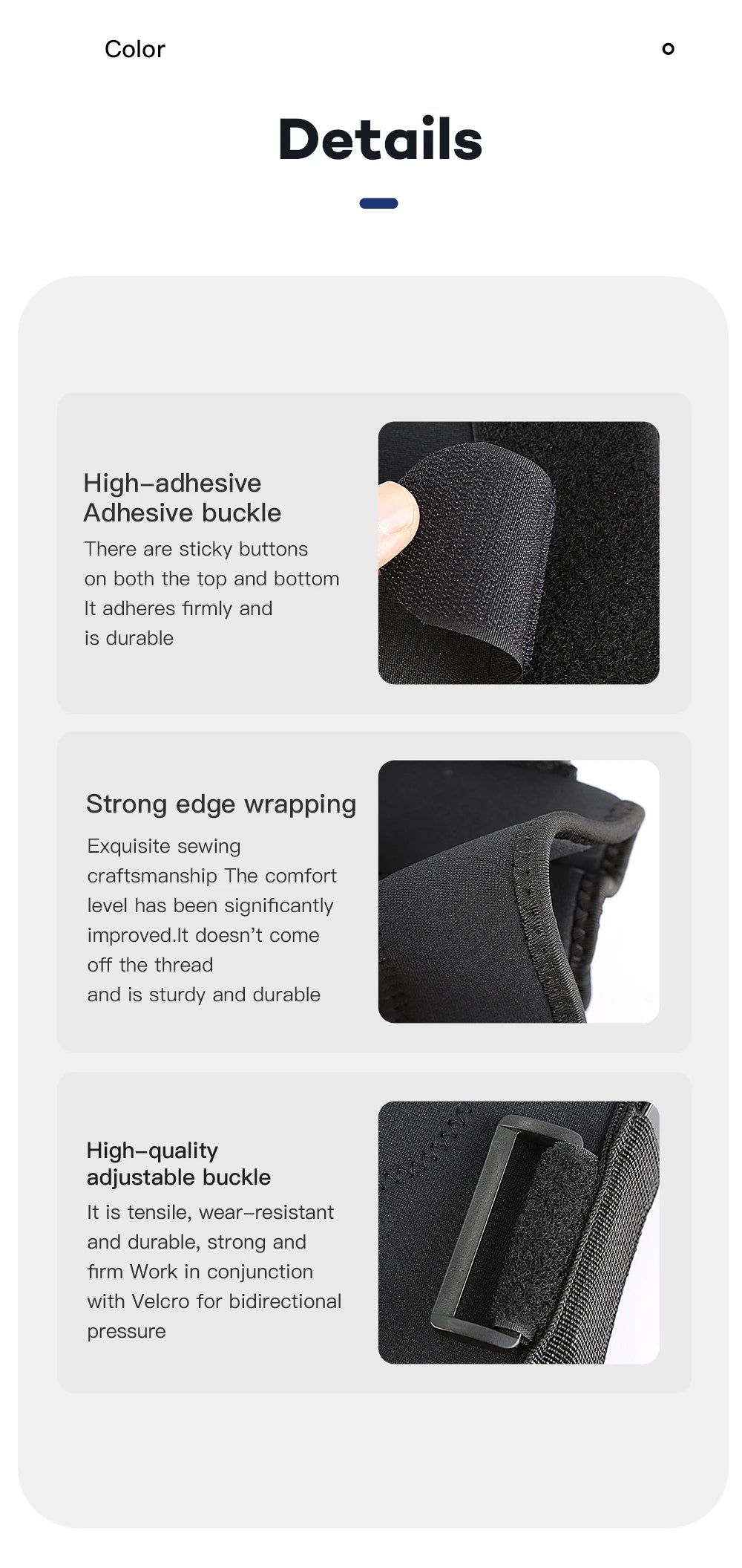 1 piece - Adjustable knee pad with double-layer steel plate stabilizer, suitable for both men and women, knee joint support, dou