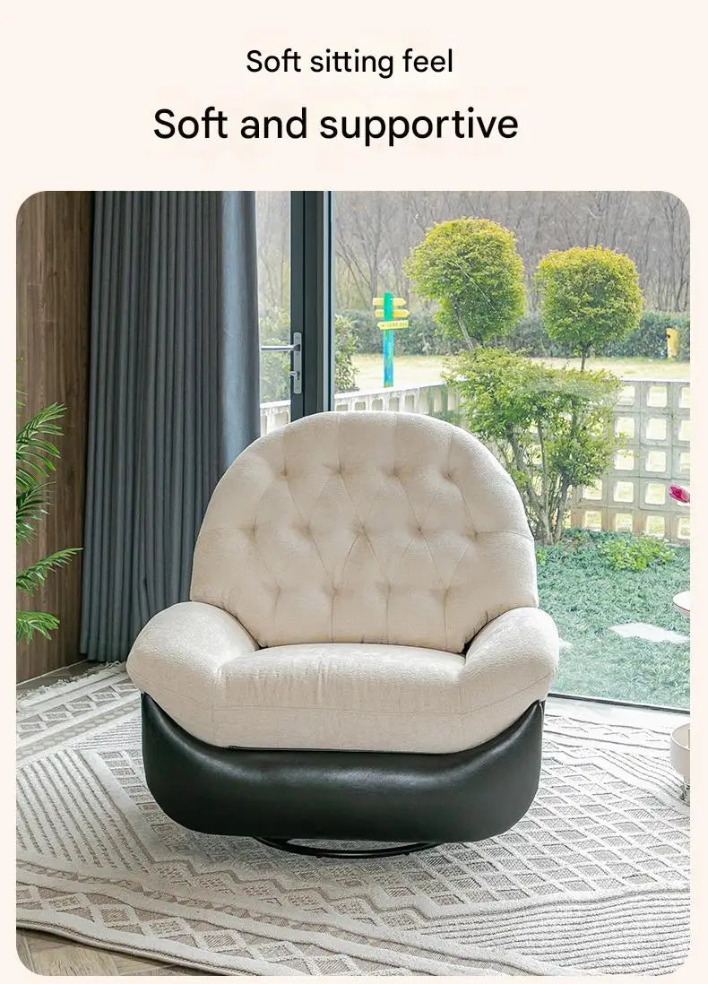 Designer Relax Massage Living Room Chairs Balcony Reading Swivel Comfortable Massage Ergonomic Fauteuil Lounge Suite Furniture