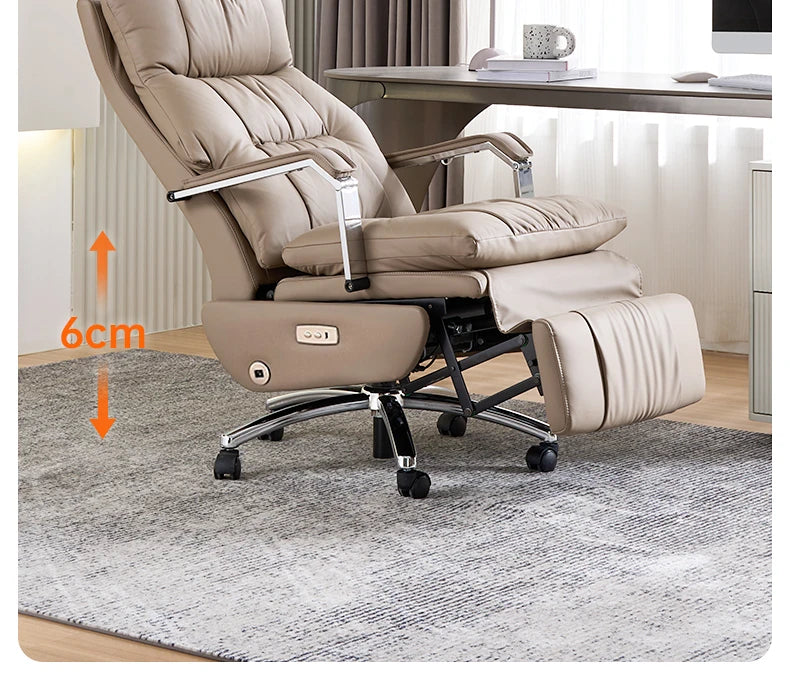 Luxurious Boss Office Chairs Armchair Relaxing Comfort Modern Office Chairs Recliner Sedentary Office Furniture Bureaustoel LLOC