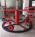 Children's track rotating car Kindergarten rotating car Bicycle Amusement park Multi-person car Special for preschool education