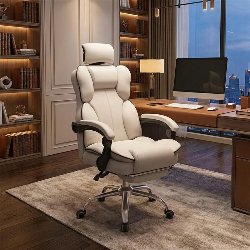Mobile Ergonomic Office Chair Recliner Computer Bedroom Accent Office Chair Gameing Study Sillas De Oficina Office Furniture