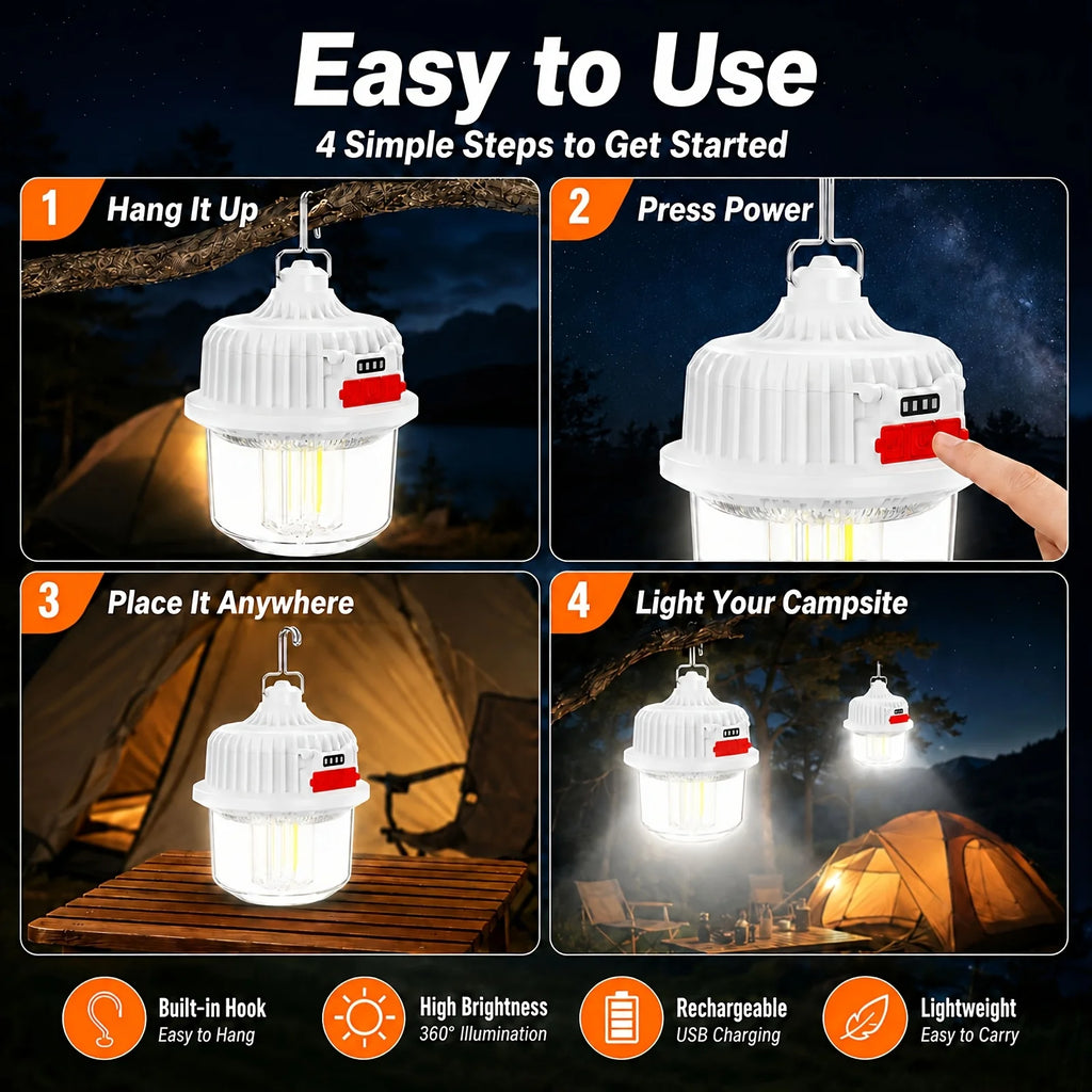 Buy One Get One Free, Total Of 2pcs. Multifunctional Solar LED Flashlight with COB Side Light, USB Rechargeable Handheld Searchlight with Power Display, Portable Emergency LanternFor Camping, Hiking, Father'S Day Gift