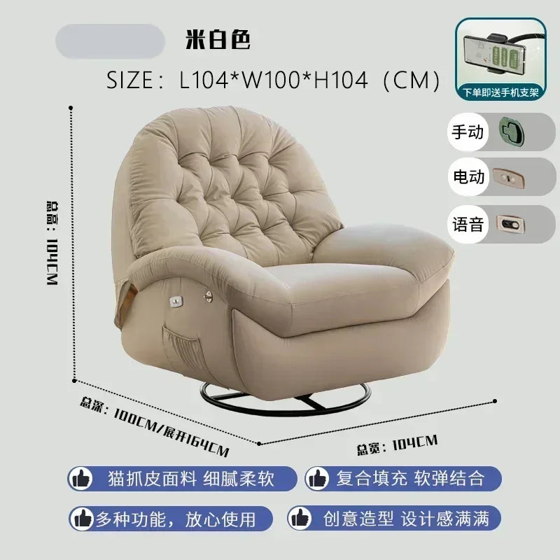 Foldable Floor Living Room Chairs Lounge Recliner Luxury Living Room Chairs Comfortable Relax Sillas De Comedor Home Furniture