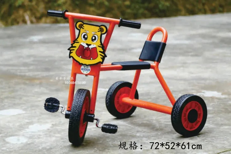 Tricycles, children's two person bicycles, outdoor twin bicycles, three person bicycles, multiple person rotating carts