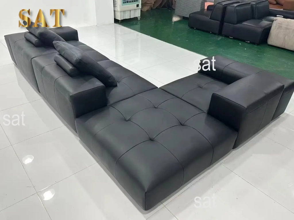 %^Hot Sales Durable Verified Customize Producer Cosy Sofa En l Living Room Large Wide Sectional Couch Sofa Set