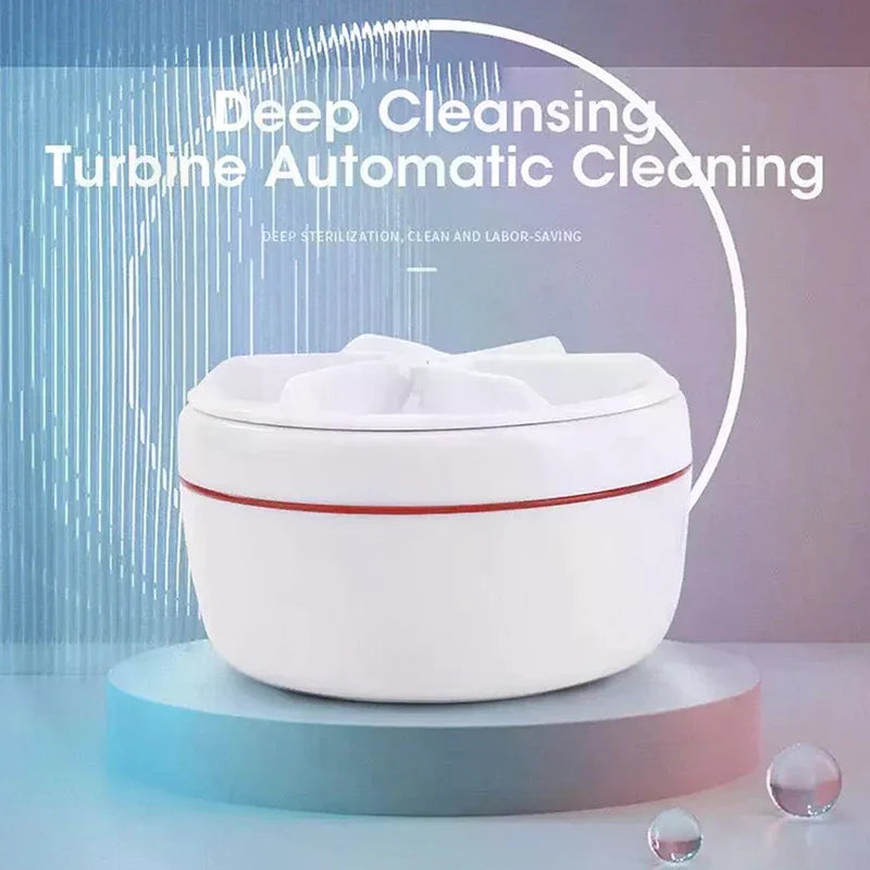 Mini Ultrasonic Turbo Washer For Home Travel Portable USB Powered Cleaning Washing Machine Underwear Socks