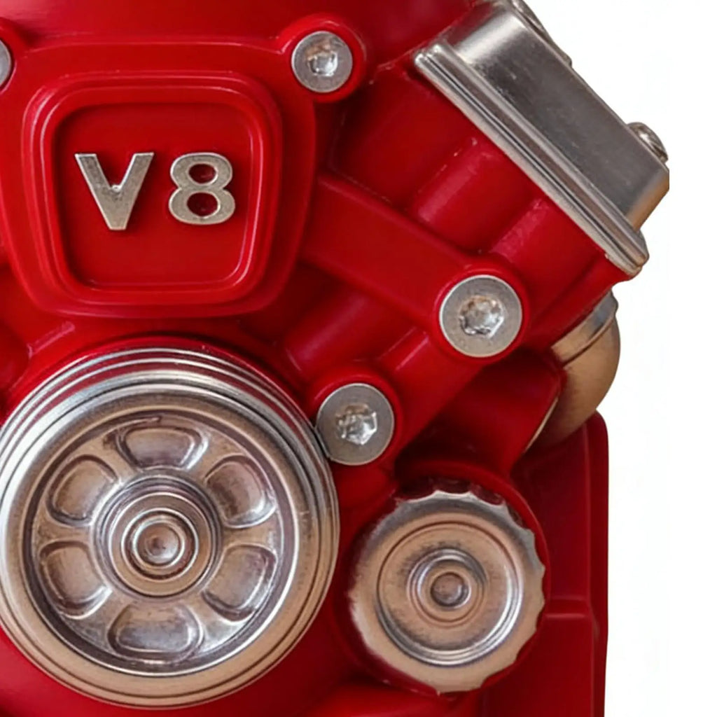 Collectible V8 Engine Shaped Mug Detailed Replicas For Display & Use, Garage, Man Cave, Office Of Engineers & Car Lovers