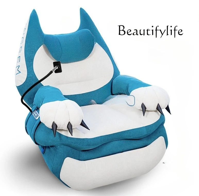 Home function Smart memory cotton Electric fat cat sofa Lazy single chair Rocking chair