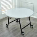 Light Luxury Solid Wood Dining Tables Nordic Dining Room Furniture Folding Kitchen Table Designer Household Pulley Dining Table