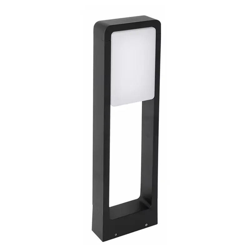 Outdoor In-Ground Landscape Bollard Light Concrete Led Path Lights Aluminium Thin Pathway Garden Lawn Lights