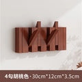 Piano Key Coat Racks Solid Wood Clothes Hanger Bedroom Entrance Wall Hanging Coat Rack Household Hat Bag Collection Furniture