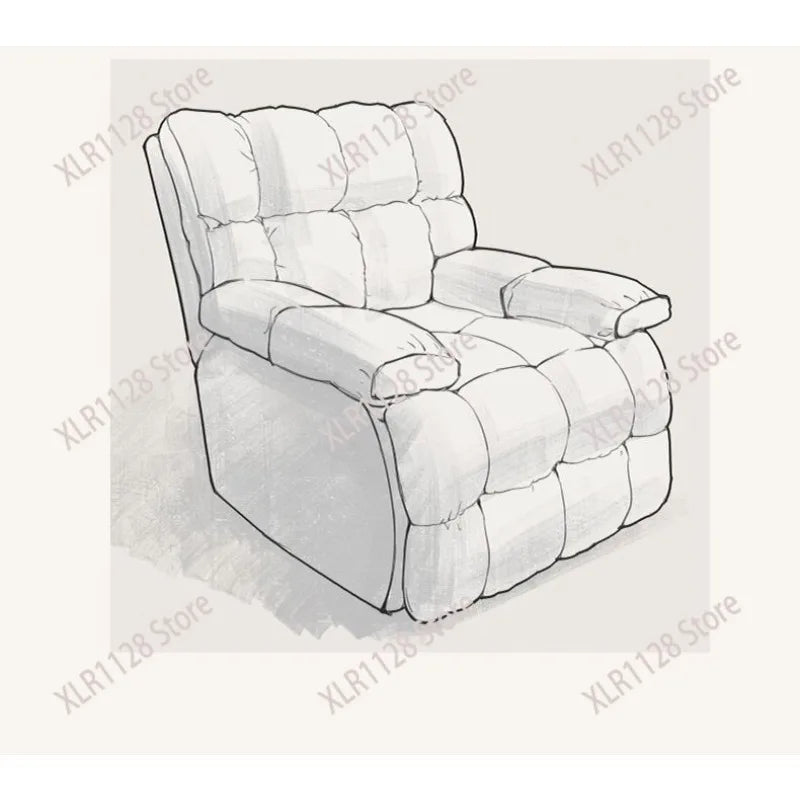 Home Recliner Sofa Chair Adjustable Lazy Lounge Chair Gaming Chair for Living Room Office