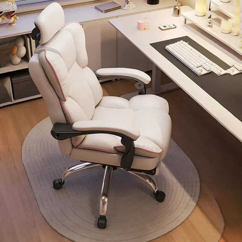 Modern Leather gaming chairs Folding Rolling Relax Gamer Chair Adult Nordic Folding Bed For Sleeping Furniture Entrance Hall