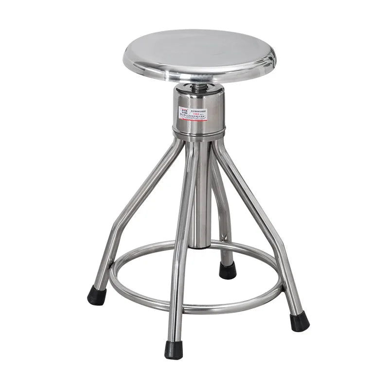 Stainless steel hospital nurse examination stool, hydraulic lift dental chair Stainless steel hospital nurse examination stool
