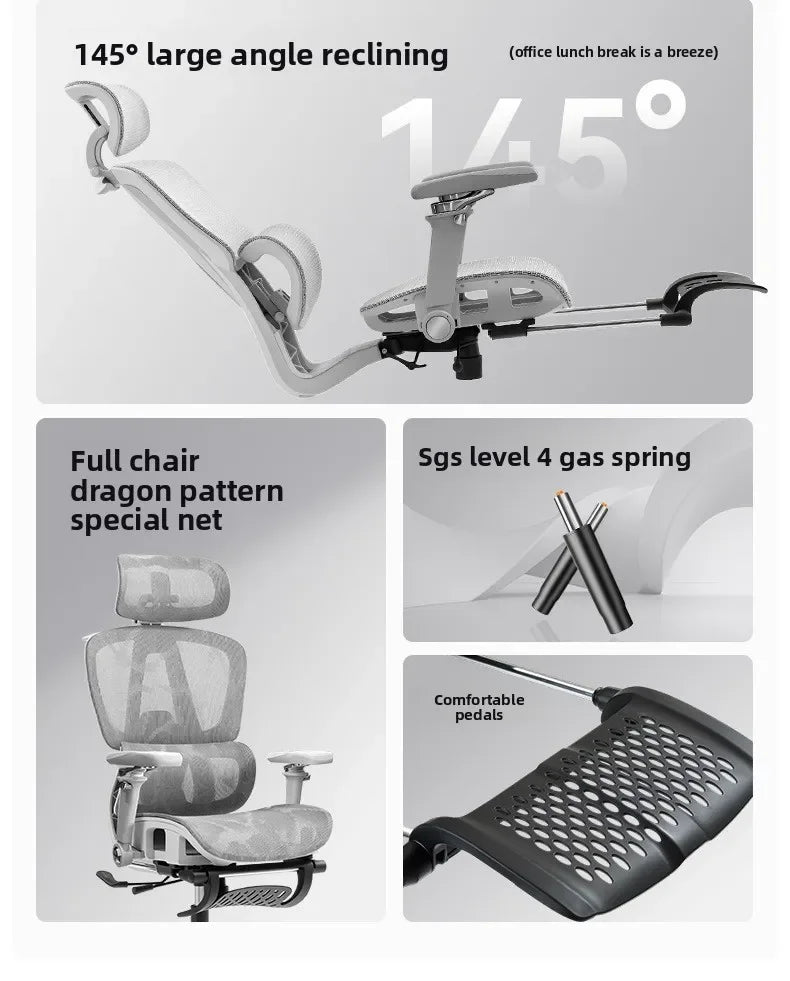 Ergonomic 9D Armrests Computer Chair Office Chair Gaming Recliner Study Chair Home Use Comfortable Gaming Chair Office Furniture