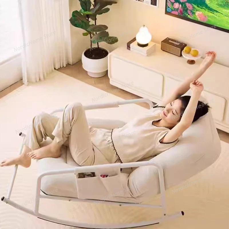 Modern Sofa Living Room Chairs Arm Nordic Designer Relax Living Room Chairs Recliner Balcony Home Furniture Terrace Furniture