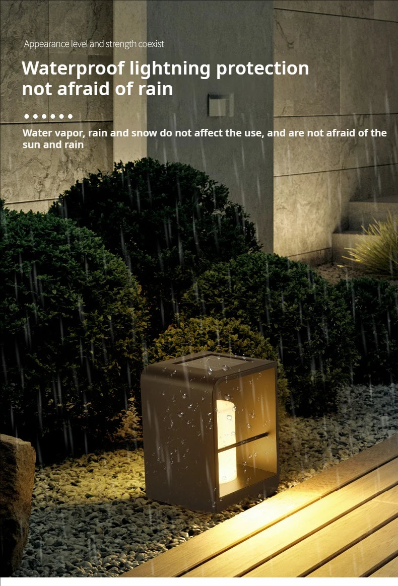 Villa Garden Lawn Light Solar Fashion Outdoor Garden Light Outdoor Landscape Light Waterproof Lawn Light Balcony Floor Light
