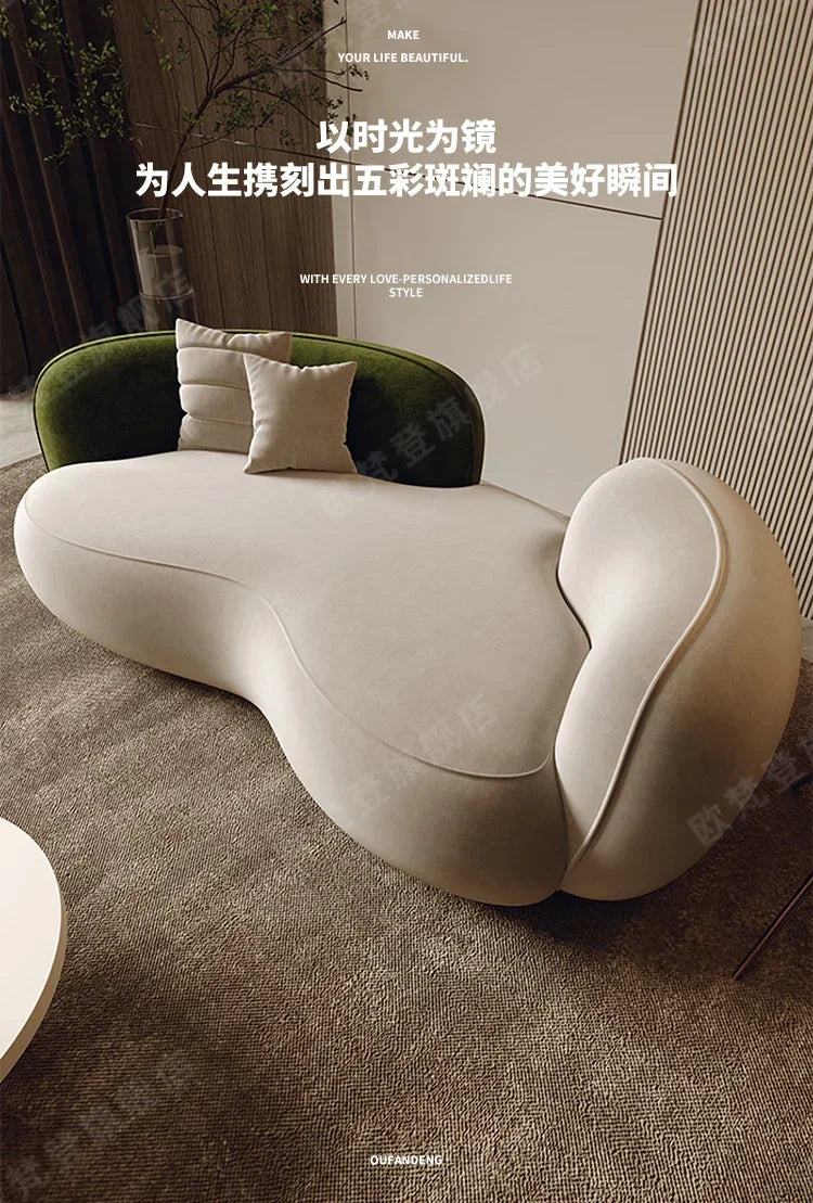 G153 Seating 2 Seater Design Sofa Modern Luxury Salon Minimalist Living Room Sofas Comfortable Office Lounge Living Room Furnitu