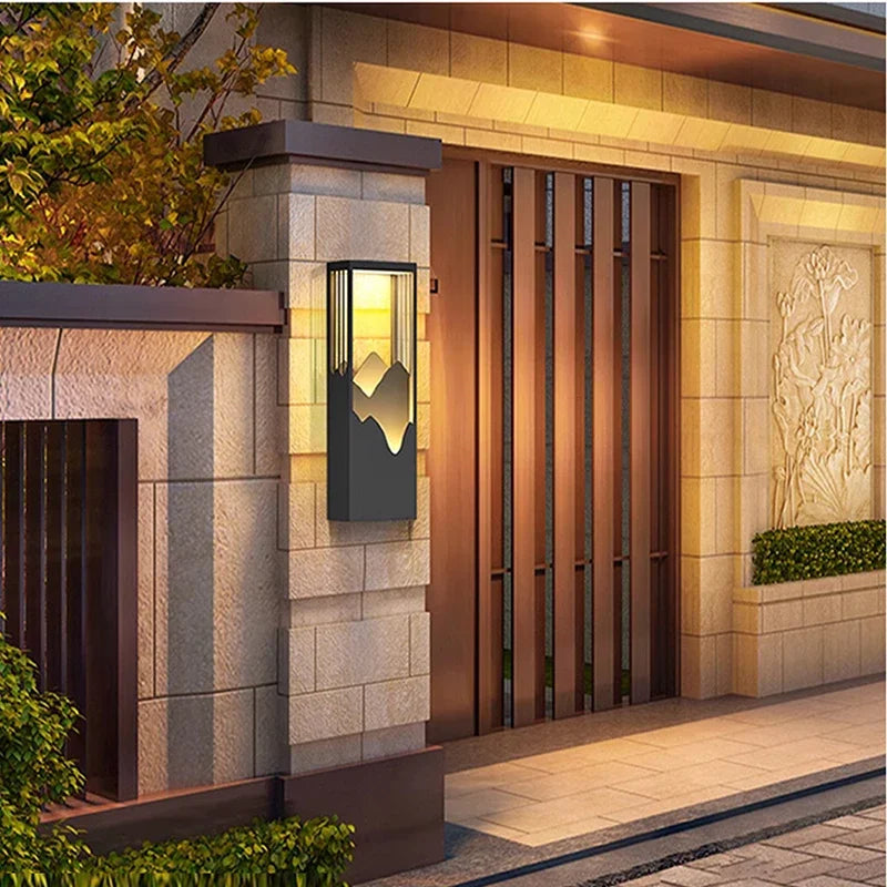 86LIGHT Contemporary LED Outdoor Wall Lamps Electric Simplicity Waterproof Balcony Hallway Courtyard  Gate