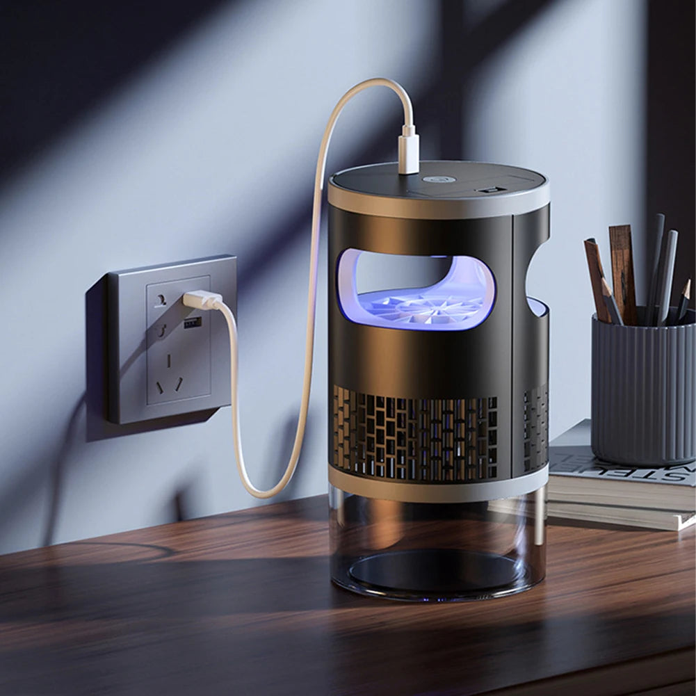 Zapper Outdoor Rechargeable Electric Mosquito Zapper with LED Night Light Mosquito Trap for Outside Patio Backyard Garden