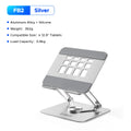 ORICO Foldable Laptop Stand Aluminum Alloy 360 Adjustable Notebook Stand Up to 17 inch Laptop Folding Desktop Support Holder