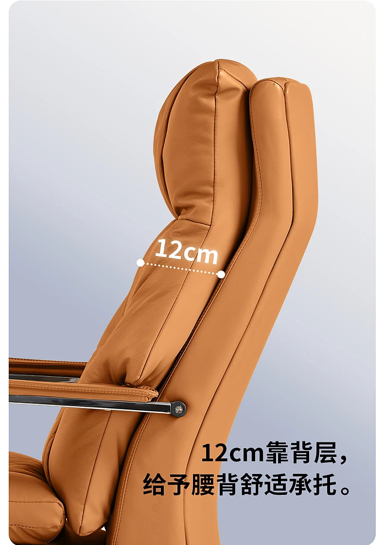 Luxurious Boss Office Chairs Armchair Relaxing Comfort Modern Office Chairs Recliner Sedentary Office Furniture Bureaustoel LLOC