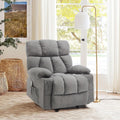US Local Stock Best Choice Massage Rocker Recliner Chair with Heat and Vibration Overstuffed Recliner with 4 Side Pockets 2