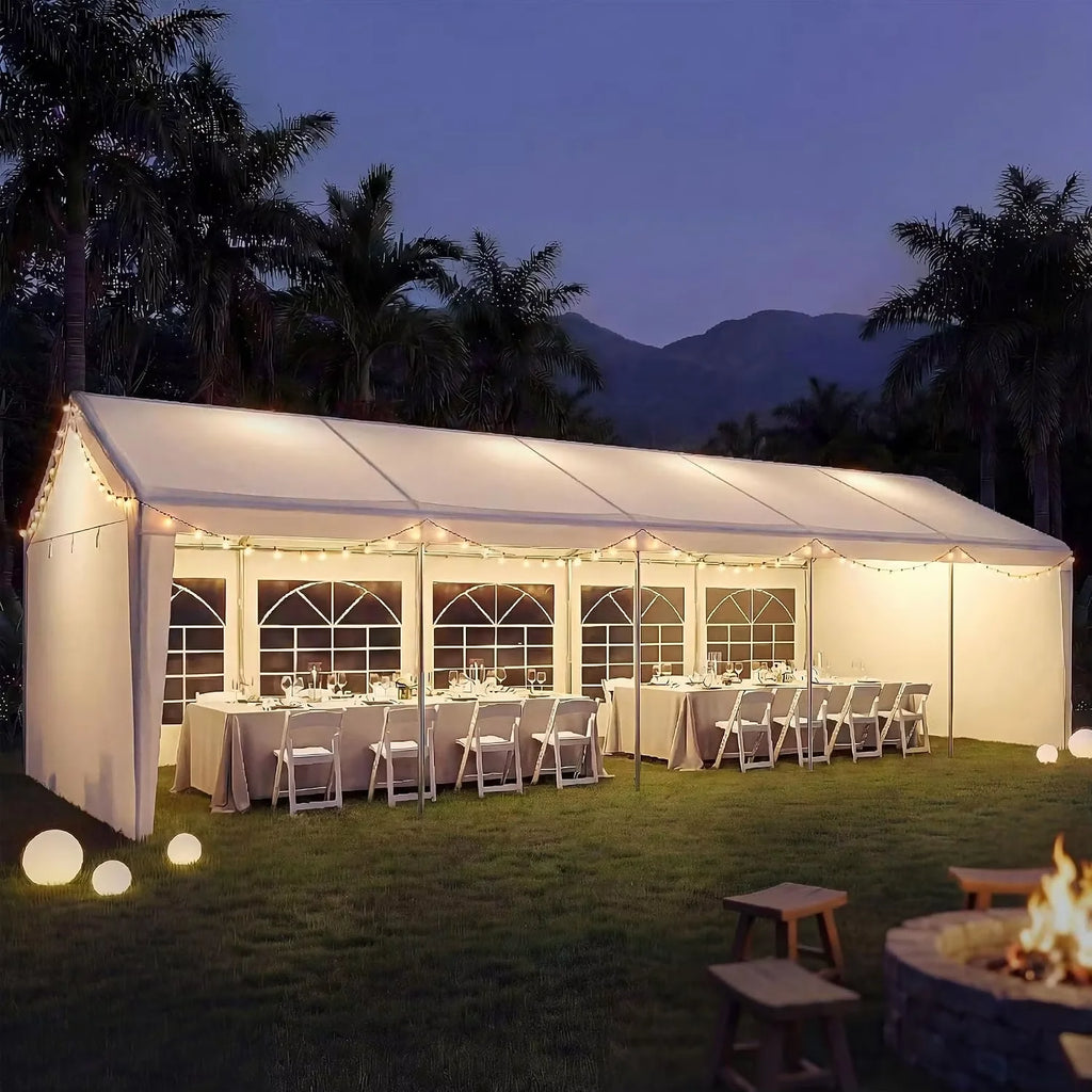 Custom Outdoor A‑Frame Shelter Tent, Stable Frame Structure Marquee, Waterproof Event Tent for Wedding Ceremony, Exhibition