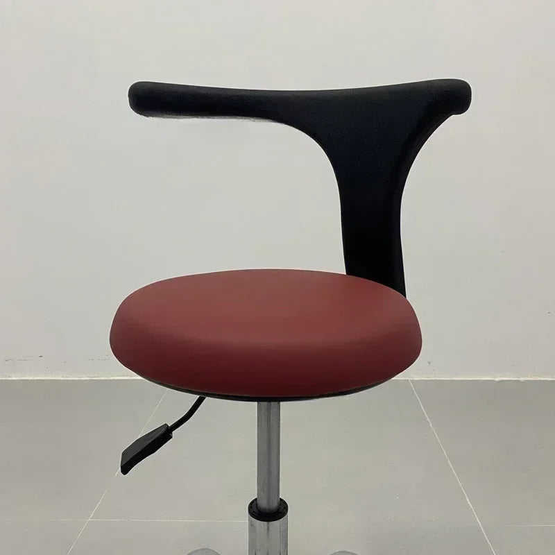Beautician Stool Chair Makeup Furniture Dressing Table Master Wheels Hocker Bar Beauty Hairdresser Sillones Peluqueria Wheel Spa
