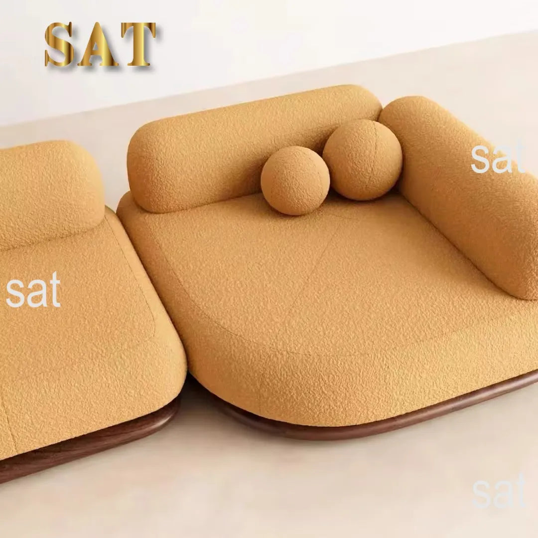 #Italian Luxury Multi-Person Sectional Sofa One Seat Set for Modern Hotels for Waiting Area & Negotiation Light & Stylish