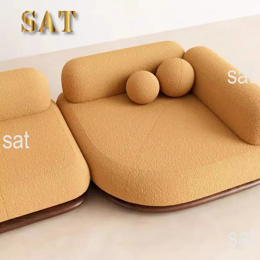 #Italian Luxury Multi-Person Sectional Sofa One Seat Set for Modern Hotels for Waiting Area & Negotiation Light & Stylish